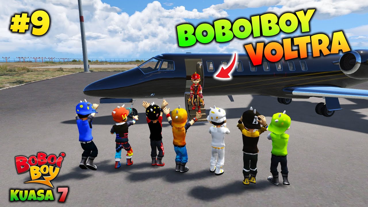 BOBOIBOY KUASA 7 PERGI MENJEMPUT BOBOIBOY VOLTRA  - GTA 5 MOD