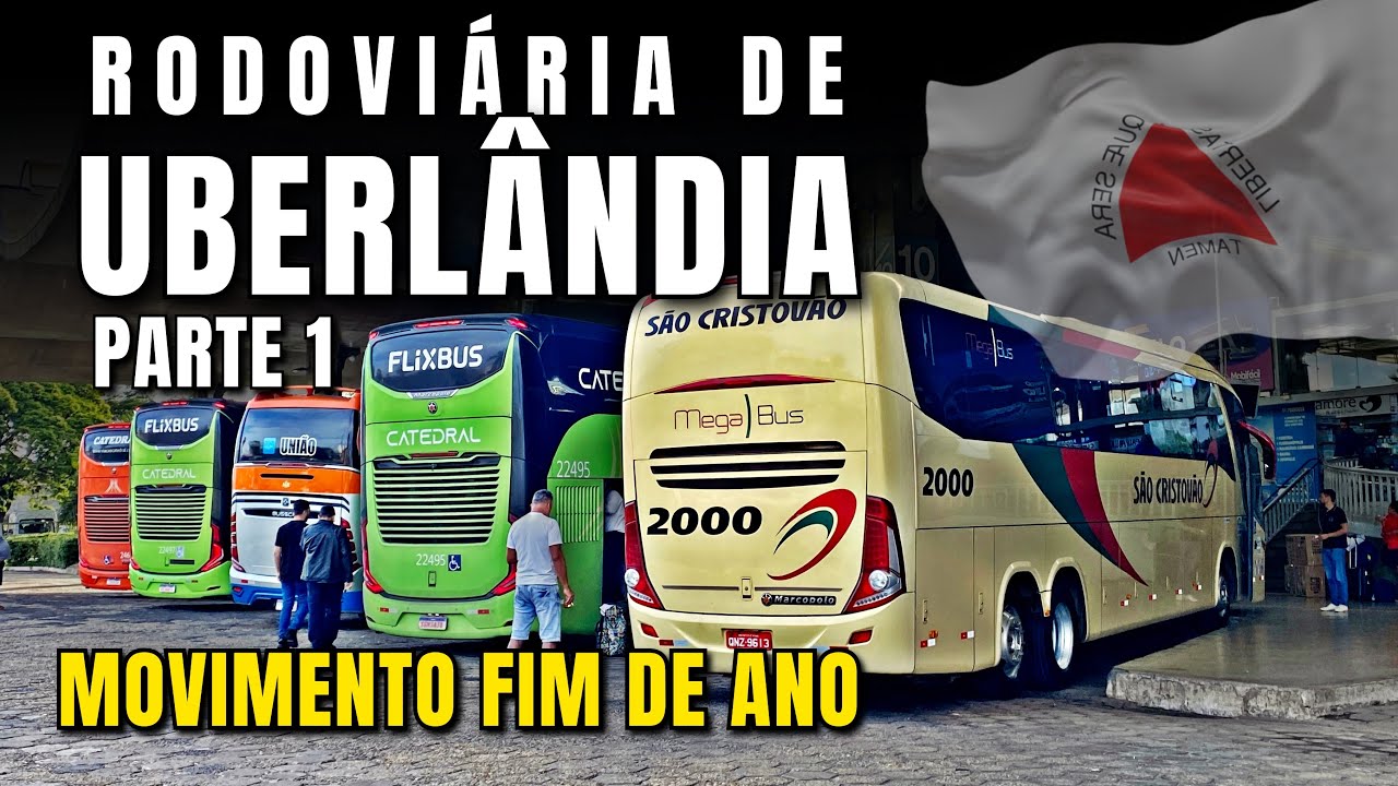MOVIMENTAÇÃO de FIM DE ANO - PARTE 1! Manhã Agitada na Rodoviária de UBERLÂNDIA