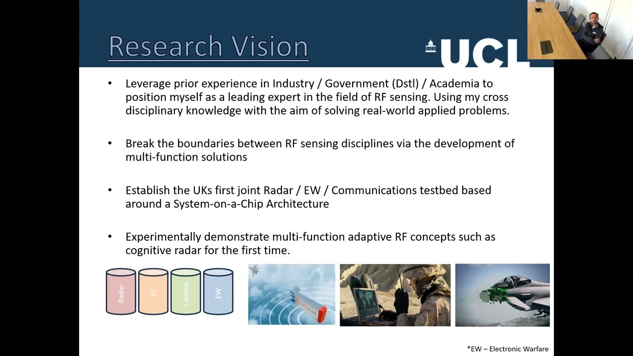 Dr. Matthew Ritchie - Multi-Function Intelligent RF Sensors