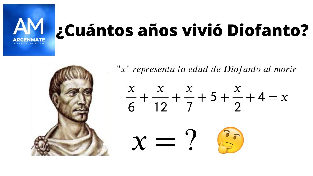 ¿Cuántos años vivió Diofanto?