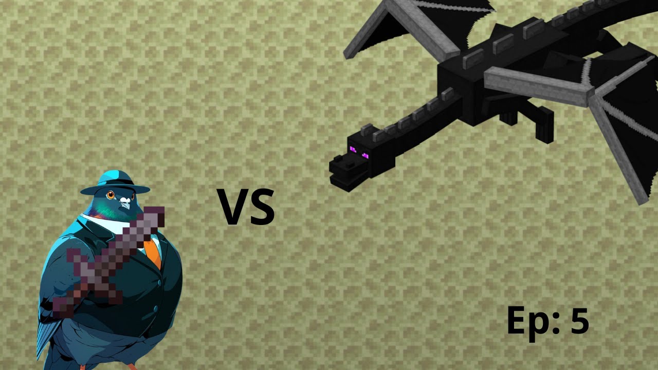 Minecraft | Paloma VS Dragon del End (Ep: 5)