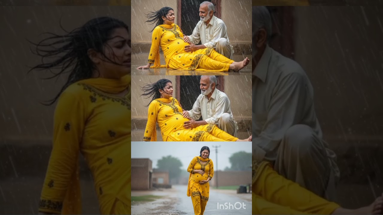 When a pregnant girl came to an old man for help in a heavy rain 😱 Then #islamicstory #kahanistory