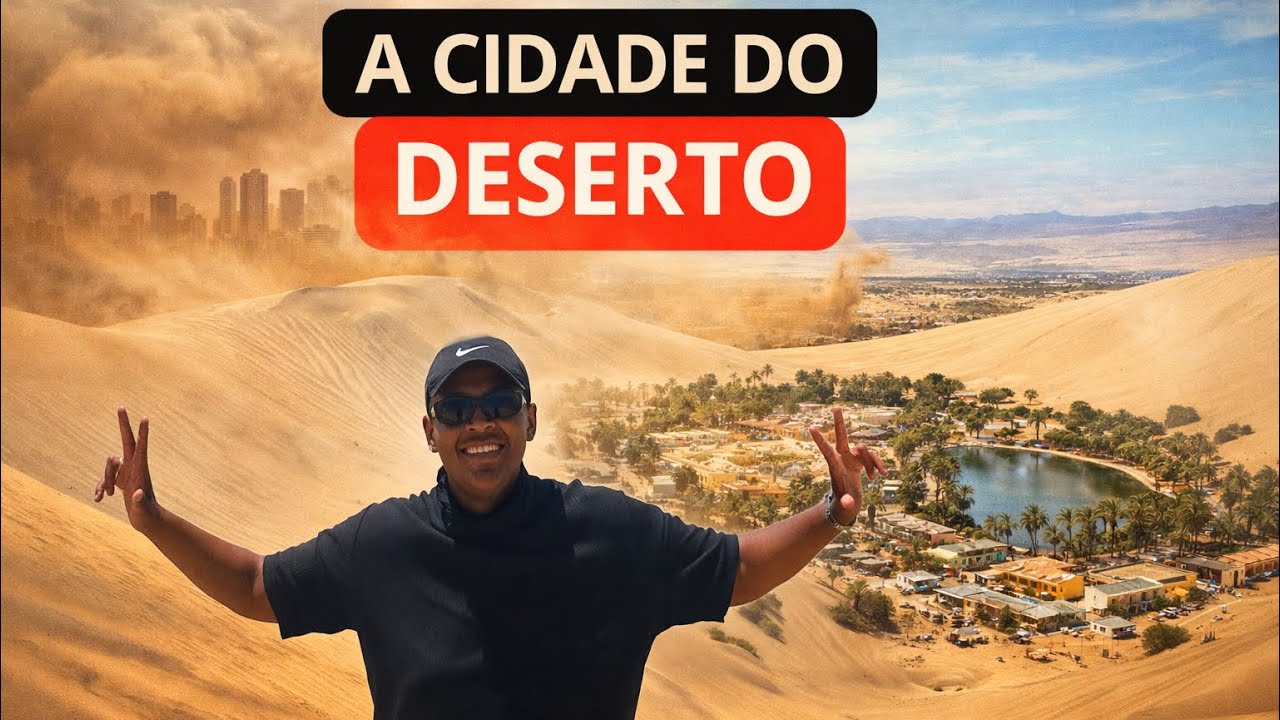 Ica, o Portal Para o Oásis de Huacachina! Peru