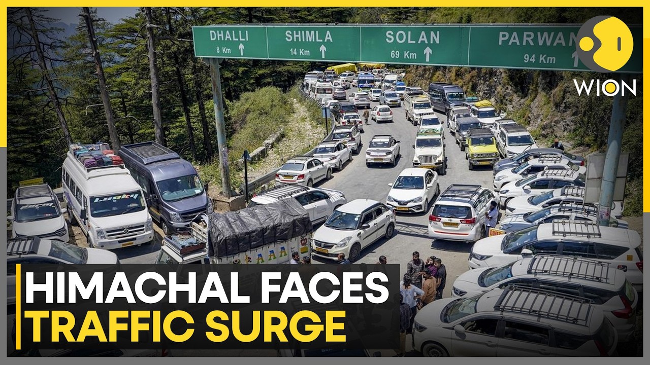 Traffic Snarls Grip Mandi-Kullu Highway | WION News