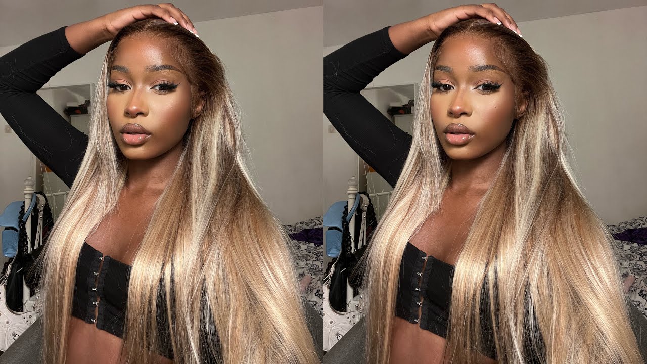 The Perfect Autumn Blonde | Full Lace Frontal Wig Install | ft Westkiss Hair