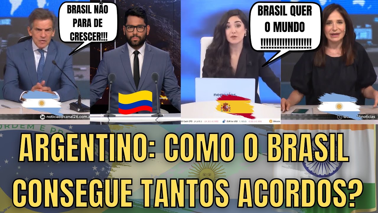 Mídia Internacional: Brasil É A Bola Da Vez, Todos Querem Estar Próximos !!!!