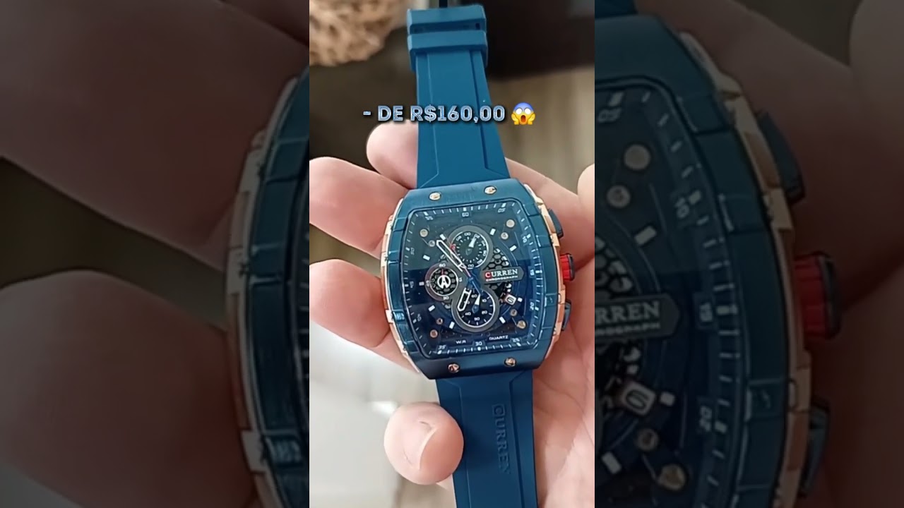 Muito Barato e Muita Qualidade - Rel&oacute;gio Curren 8442 #watch #relogios