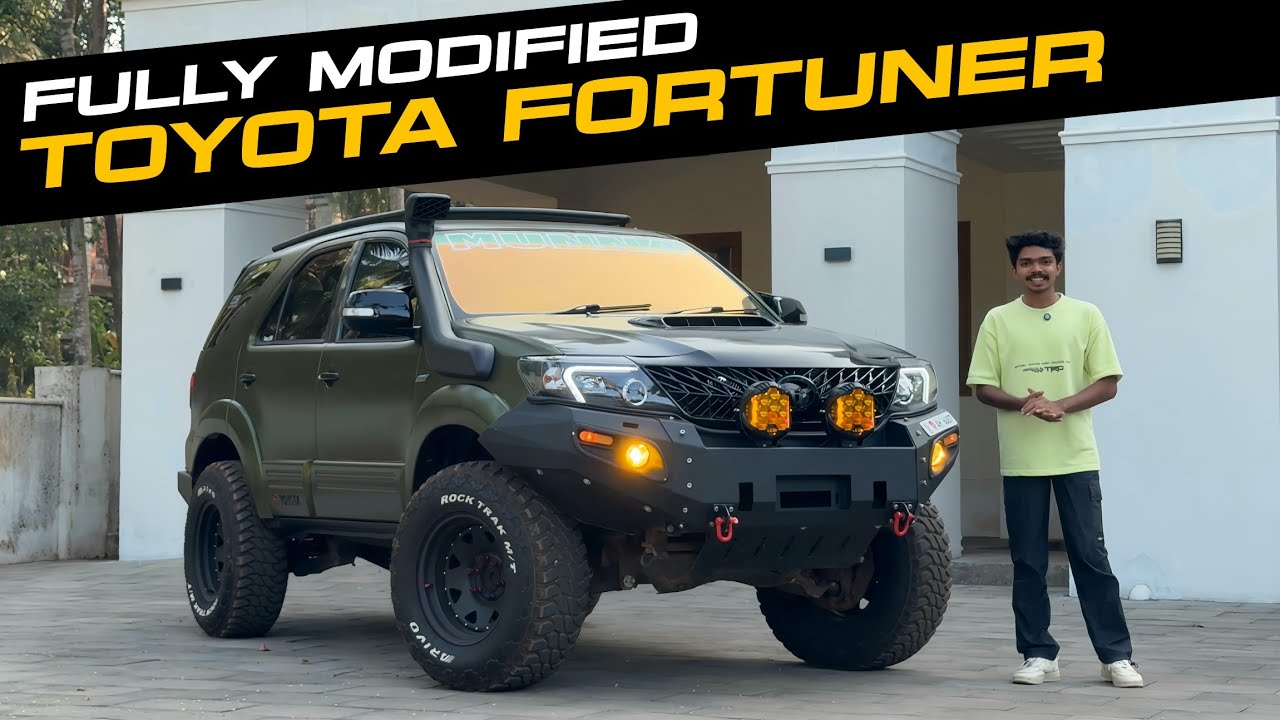 FULLY MODIFIED TOYOTA FORTUNER AUTOMATIC 🔥 | CUSTOM BUILT 