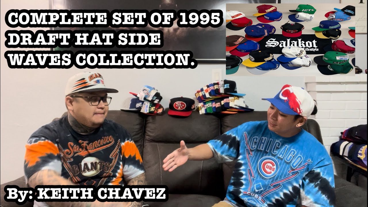 NFL SIDE WAVE DRAFT HAT 1995 BY KEITH CHAVEZ