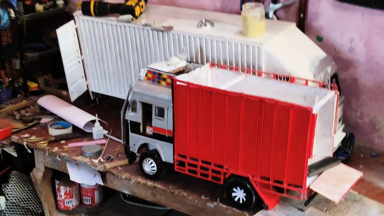 Lights ka material le liya // paint work on process New vlog