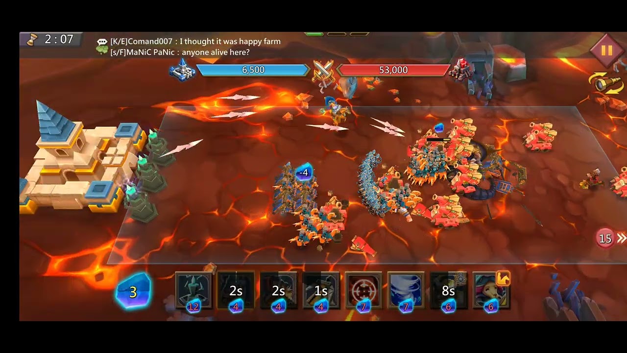 Lords Mobile 10 Bölüm 13 aşama