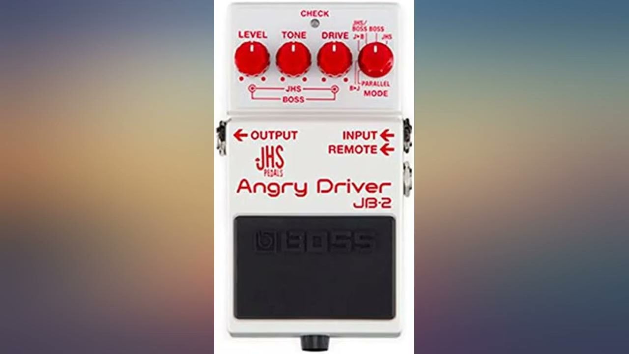 Boss JHS JB-2 Angry Driver and Boss PSA-120S2 Power Supply review