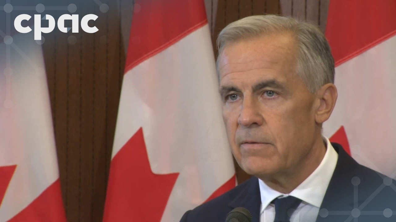 PM Mark Carney speaks to media after suspension of Canada-U.S. trade talks &ndash; August 22, 2026