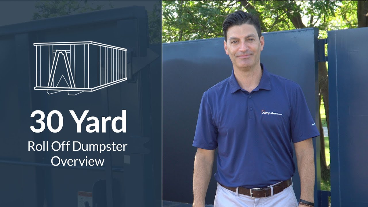 Should You Choose a 30 Yard Dumpster Rental? | Dumpsters.com