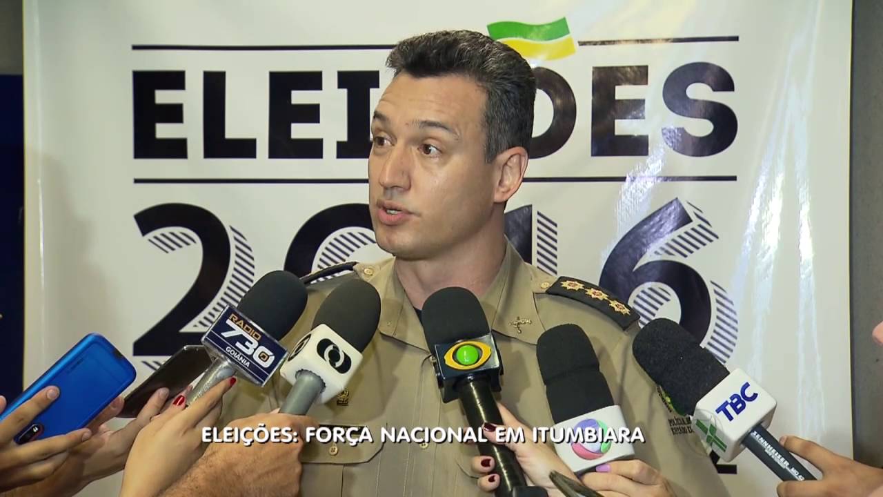 GR - Eleições: Força Nacional em Itumbiara - 30-09-2016