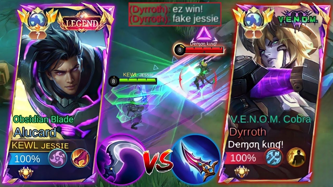 GLOBAL ALUCARD VS GLOBAL DYRROTH TRASHTALKER🔥 | WHO IS THE STRONGEST FIGHTER? | Who Will Win?