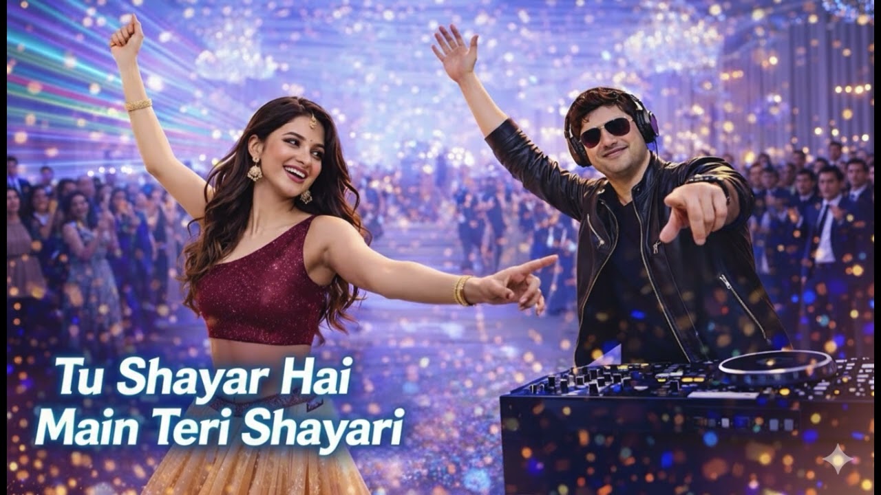 Tu Shayar Hai Main Teri Shayari | Female Voice DJ Remix | High Beat Romantic Club Mix