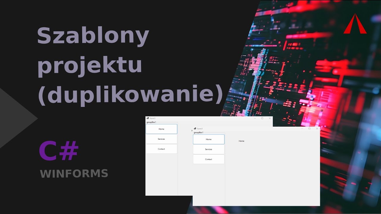Szablony projektu i duplikowanie projektu w Visual Studio
