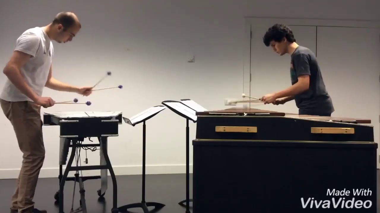 Rêverie de Claude Debussy pour vibraphone et marimba