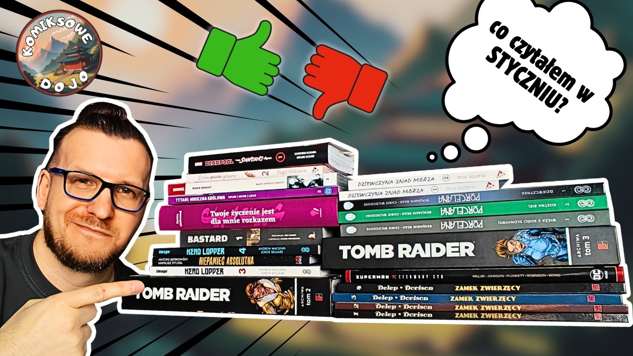 Komiksowe Dojo - Podsumowanie stycznia