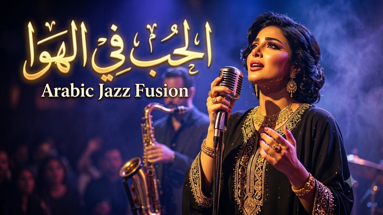 🎷 الحب فی الهوا | Arabic Jazz Music | Deep Love • Smooth Jazz • Arab Spirit
