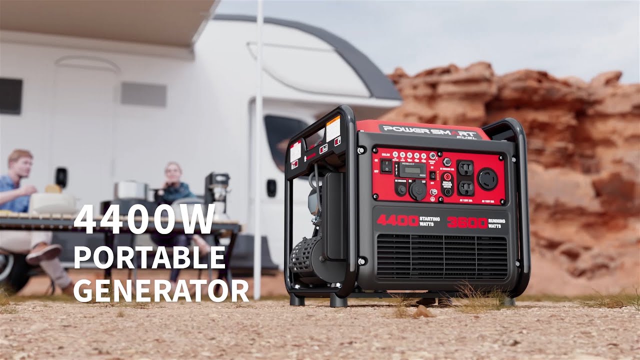 PowerSmart 4400W Open Frame Inverter Generator w/ CO Alert DL5040C