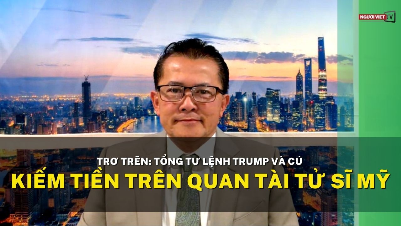Trơ trẽn: Tổng Tư Lệnh Trump và cú kiếm tiền trên quan tài tử sĩ Mỹ