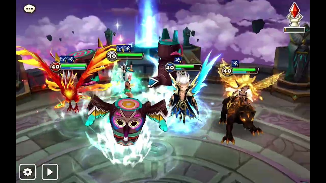 Batalha entre servidores Arena - Summoners War