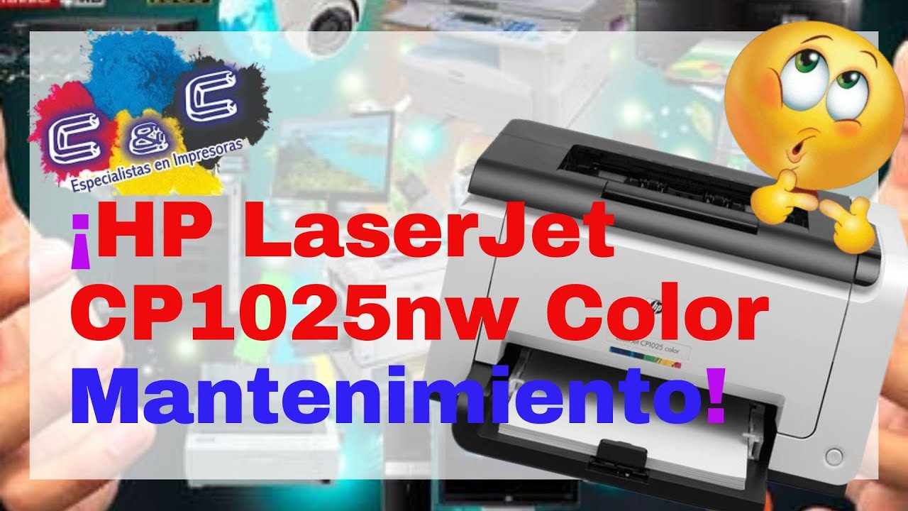 HP LaserJet CP1025nw Color. Desarmado, Desmontado y Mantenimiento MUY BIEN EXPLICADO