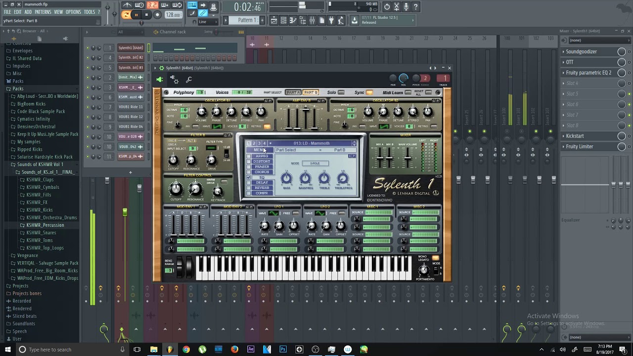 Sylenth EDM Lead download(Mammoth)