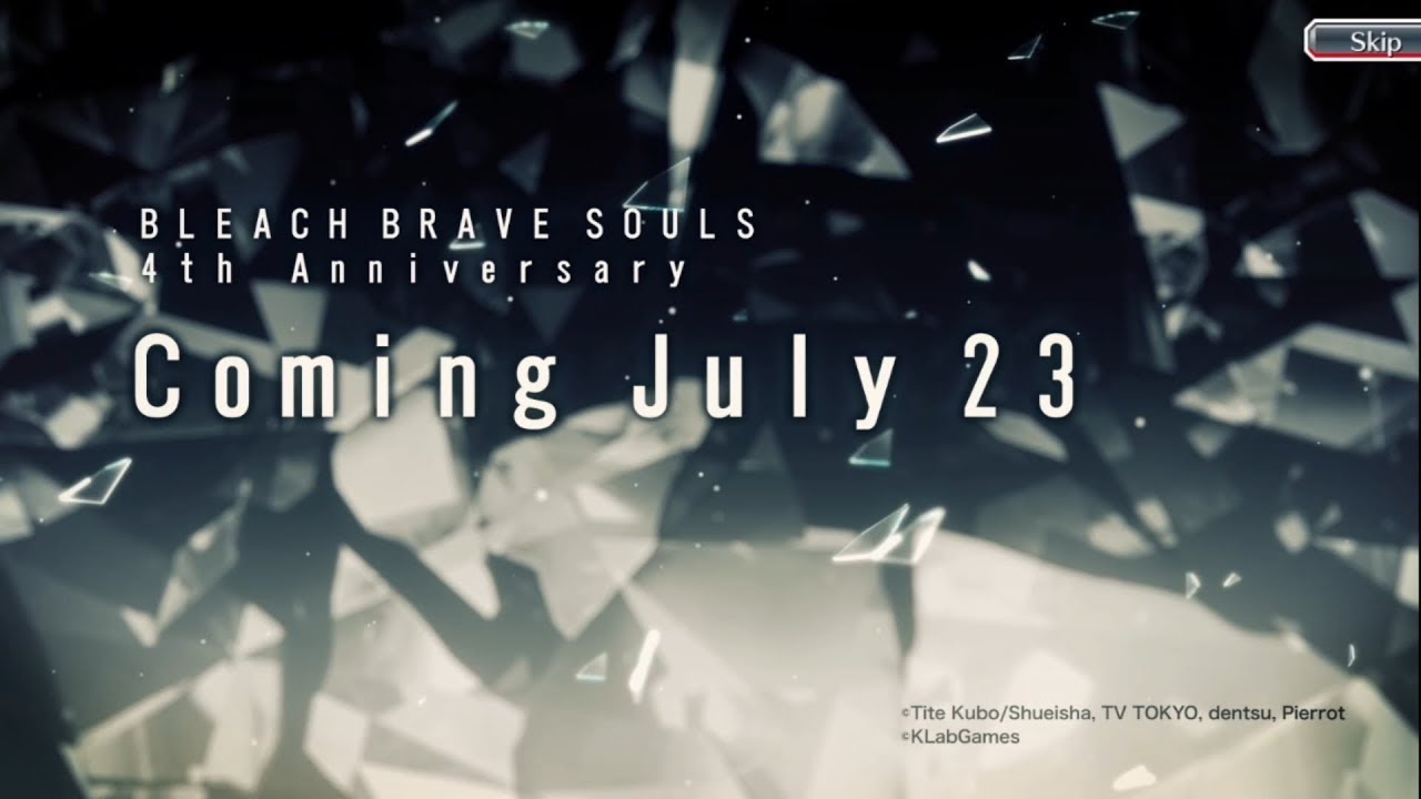 Bleach Brave Souls - 4th Anniversary Trailer