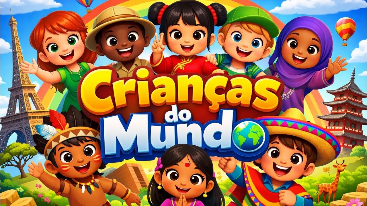 👱‍♀️ Crianças do Mundo 👨‍🦰