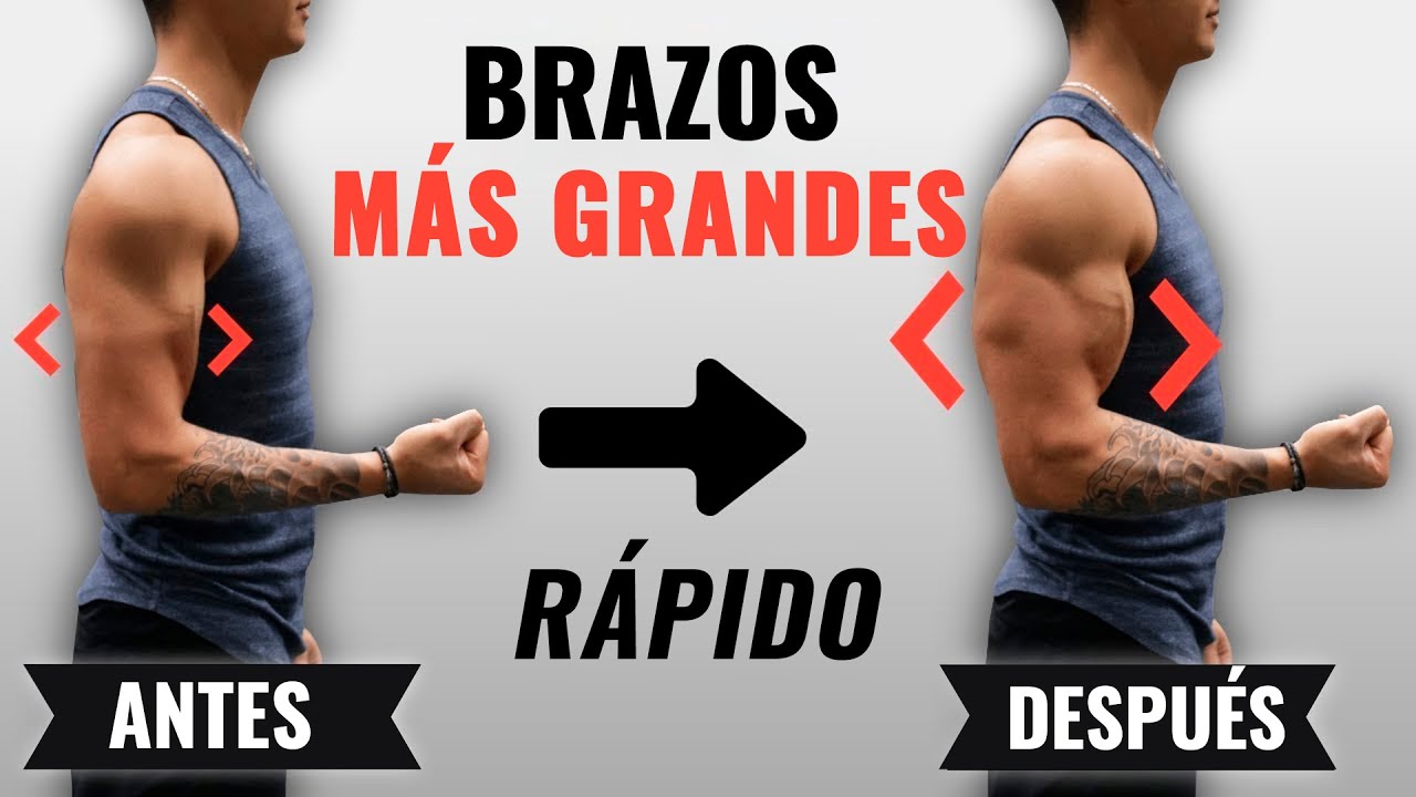 💪 ¡Haz crecer tus brazos RÁPIDO! (4 tips basados en ciencia) 🚀