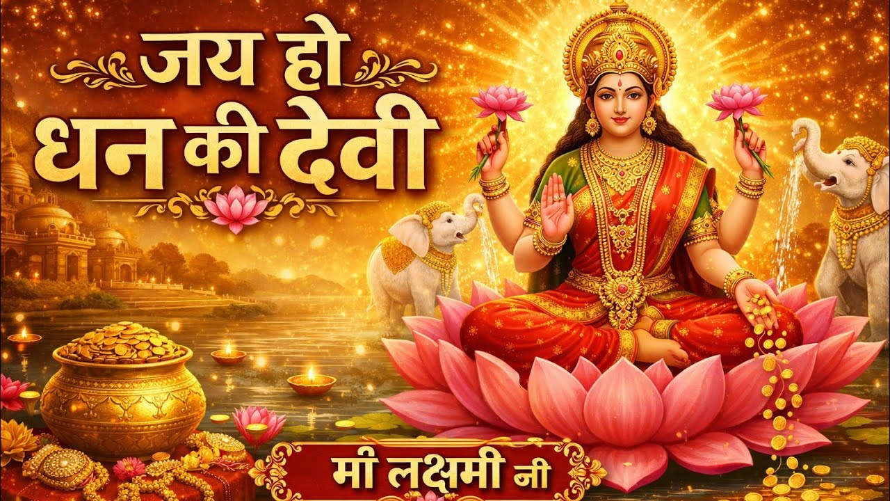 💰🪷जय हो धन की देवी | माता लक्ष्मी जी का अत्यंत मधुर भजन | Lakshmi Mata Bhajan | 🪷धन-समृद्धि भजन🪷🪷