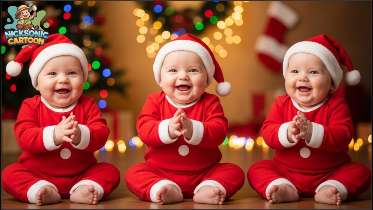 Jingle Bells Song 🎄 | Baby Dance 💃 | Christmas Fun for Kids & Toddlers #jinglebells