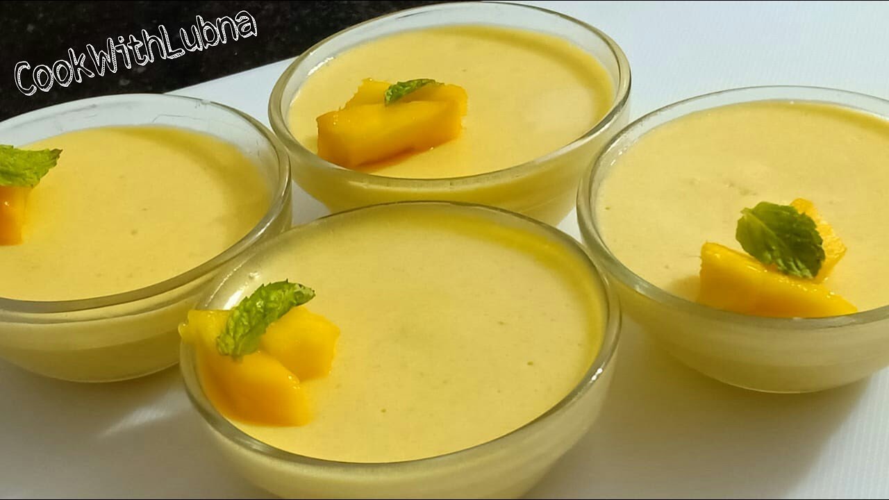 Mango Mousse Recipe / Delicious Dessert Recipe / Egg less Mousse Recipe