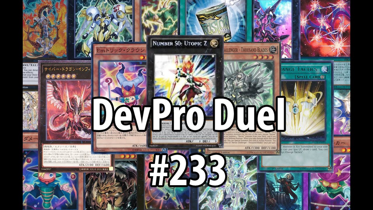 Yu-Gi-Oh! DevPro Duel #233 - Utopic Clown Blade (DOCS) - Enter, Hope ZEXAL!