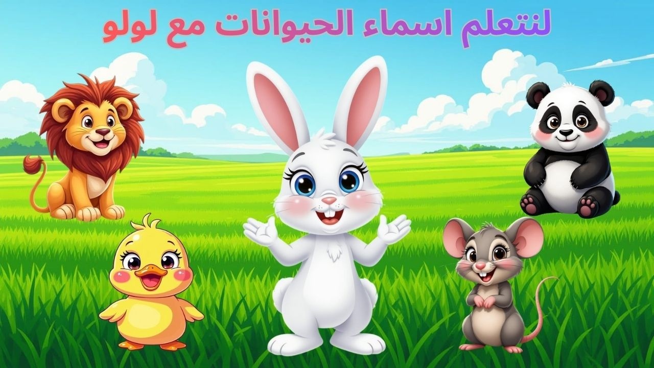 تعليم أسماء الحيوانات للأطفال