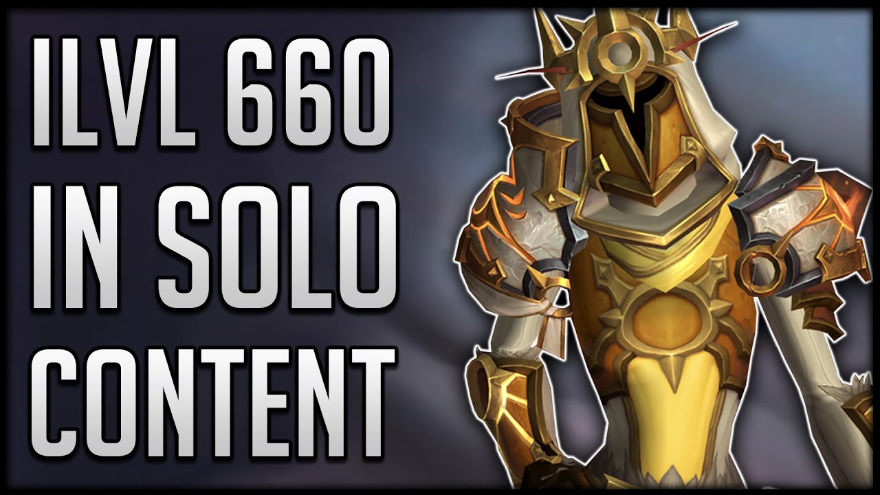 How To Gear Up ILVL 660 ALL BY YOURSELF - No Group Content Needed!