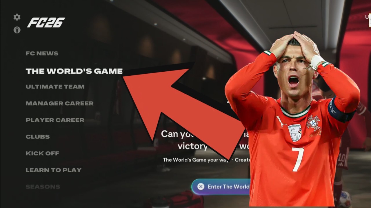 EA SPORTS FC 26 THE WORLD'S GAME ?