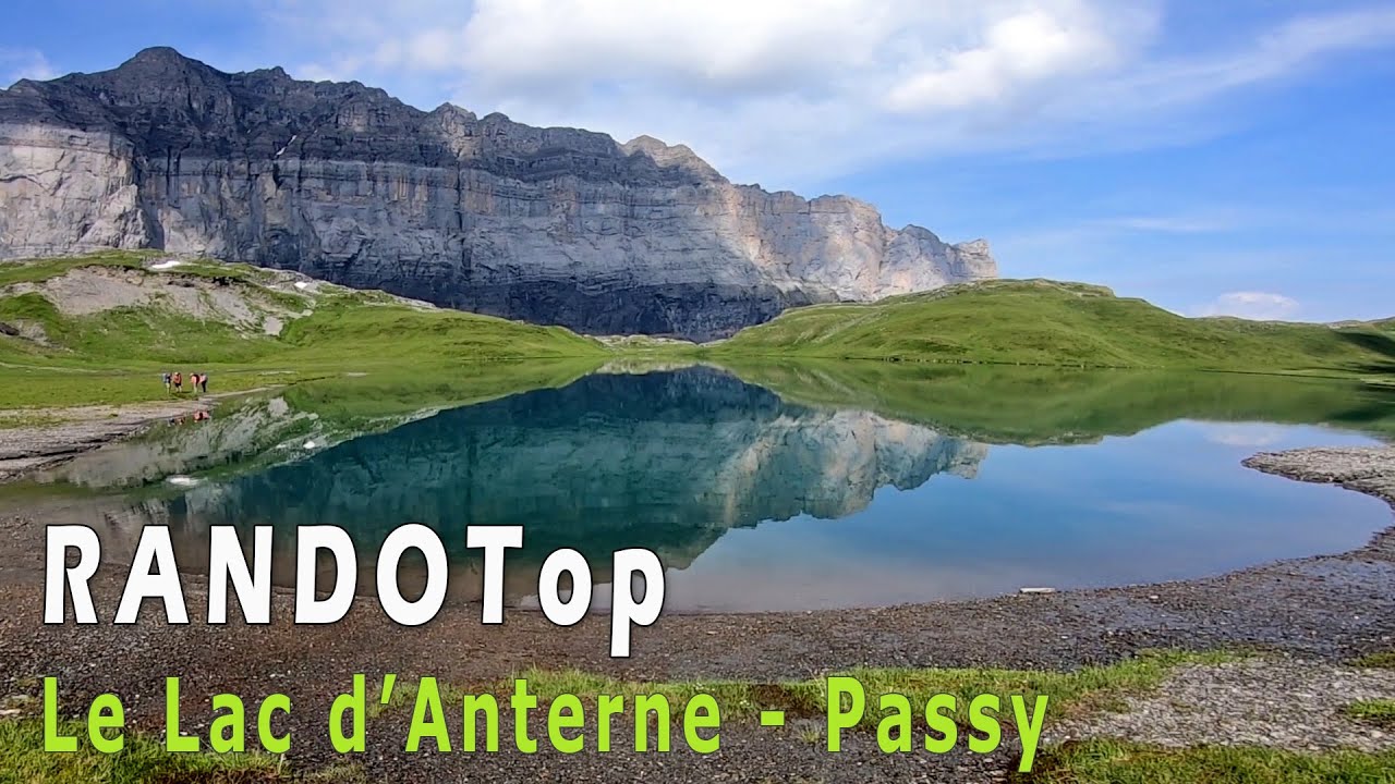 Le Lac d'Anterne  rando départ Plaine Joux