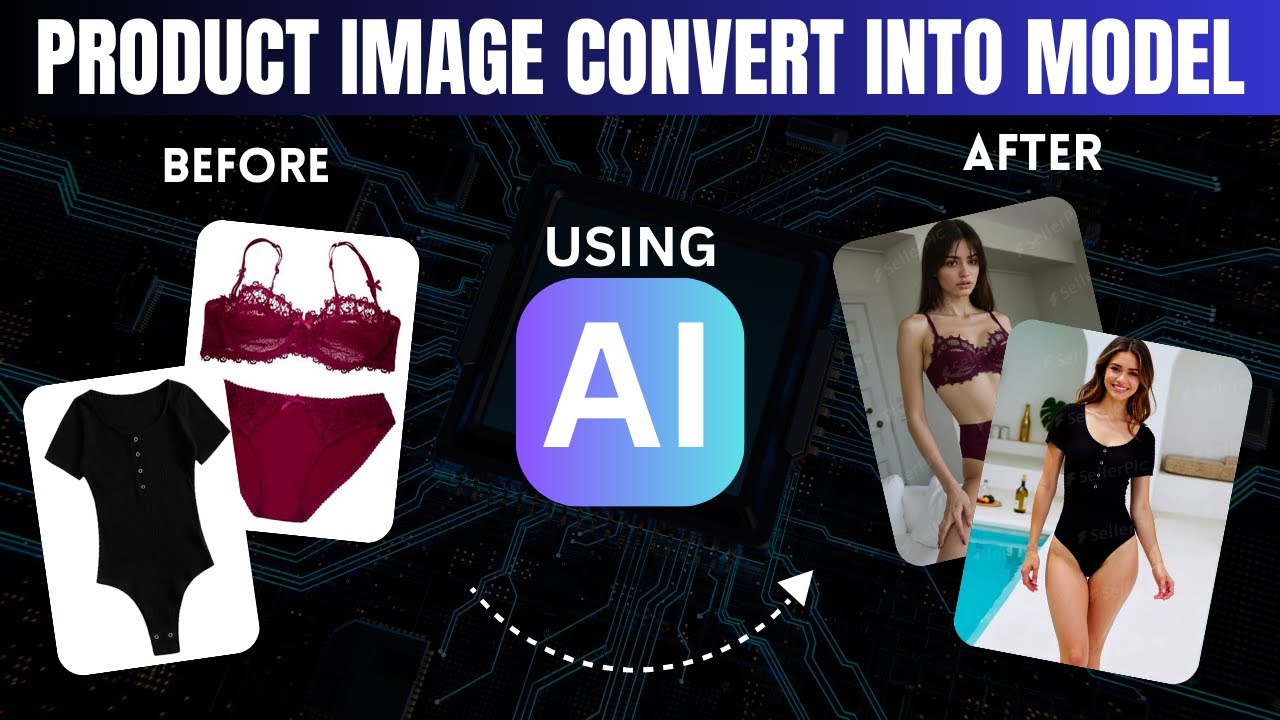 Generate AI model images for your E-commerce products