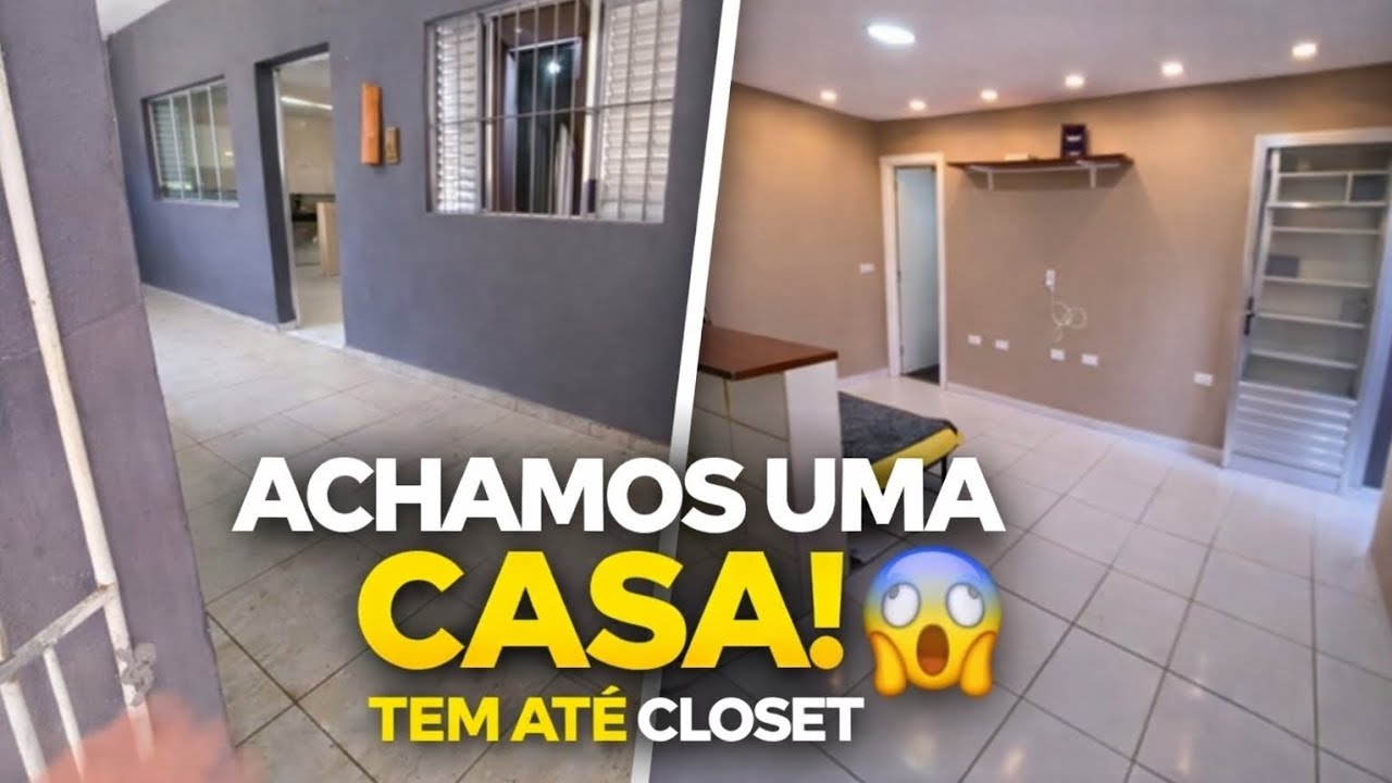 Será que é essa? Encontramos uma casa! 🏠
