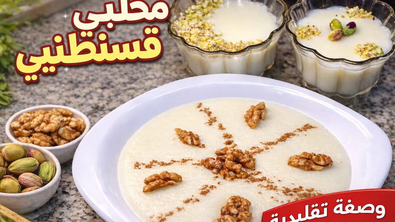 @ المحلبي القسنطيني التقليدي | وصفة جزائرية أصيلة سهلة ولذيذة