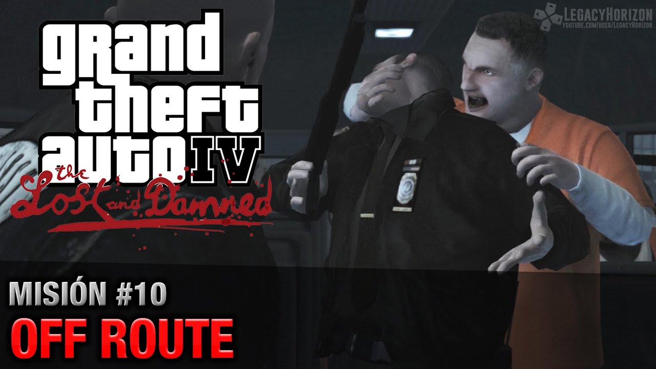 GTA: The Lost and Damned - Misión #10 - Off Route (Español - 1080p 60fps)