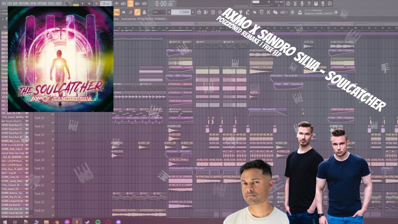 AXMO x Sandro Silva - Soulcatcher | POIZZONED Remake | FREE FLP |