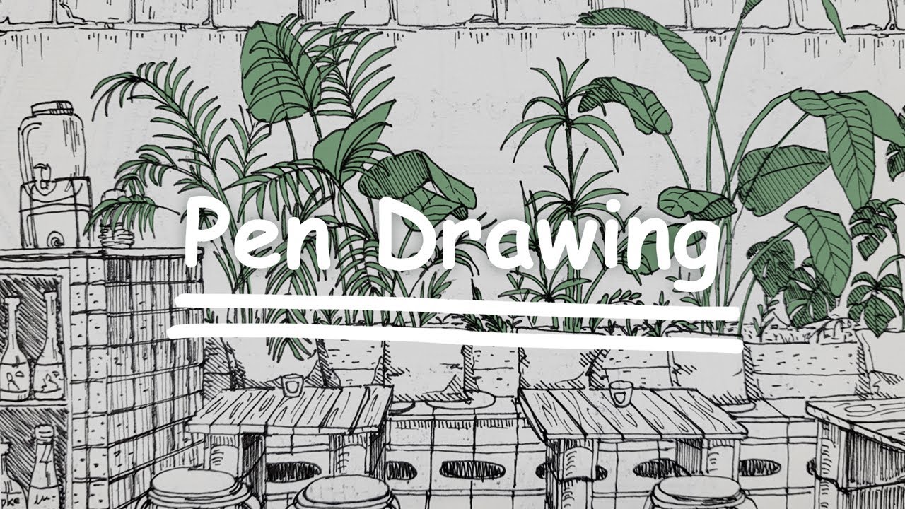 펜 드로잉, 일상을 그려냅니다 | Pen Drawing