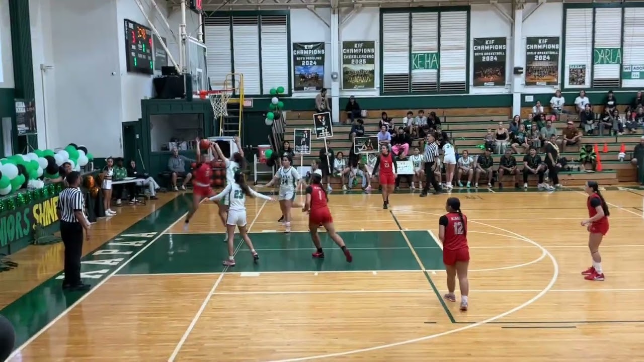Kaua’i high girls basketball VS Kapaa high 01/21/26