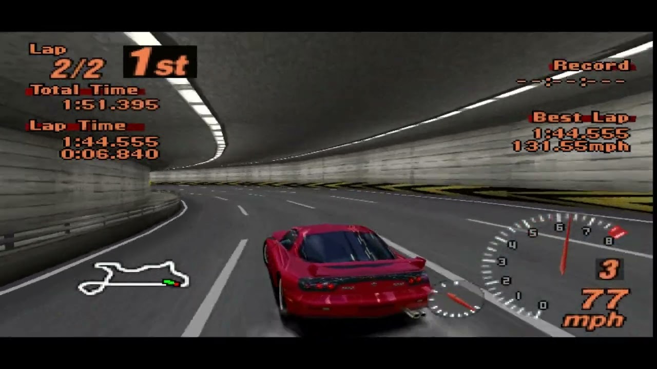Gran Turismo 2 but with Sailor Moon Music (Soundtrack Mod)