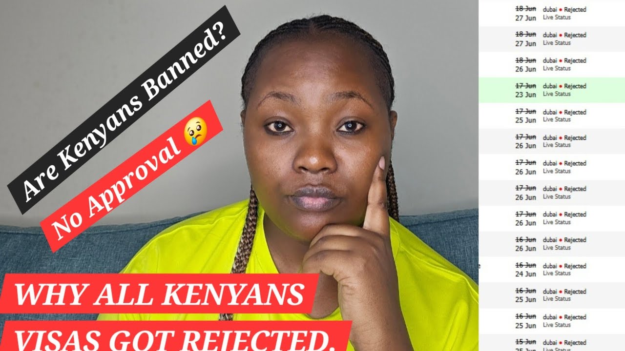 WHY ALL KENYANS VISAS GOT REJECTED.#2025#subscribe#fypシ゚viral#youtube #uae #dubai #visa #rejection